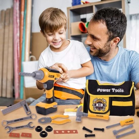 Zestaw Narzędzi dla Dzieci 21 el. z Torbą - Mały Majsterkowicz