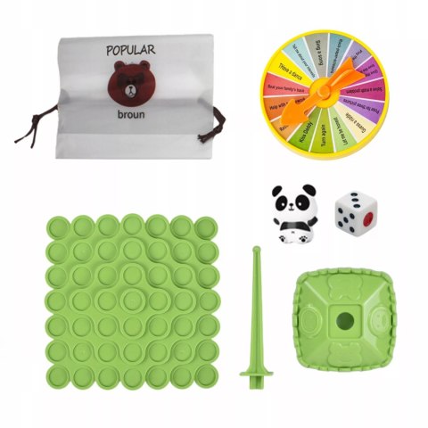 Gra Zręcznościowa Balansujące Skaczące Pandy Drzewo 50el dla dzieci 97A