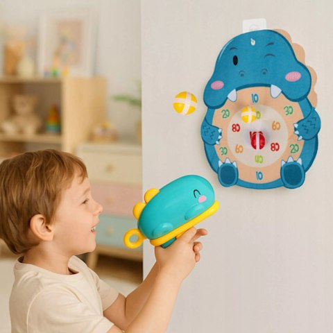 Gra strzelający dinozaur tarcza pistolet zręcznościowa celność