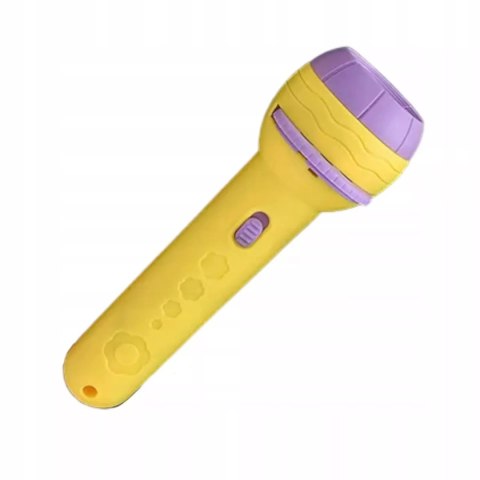 Grający projektor do rysowania z latarką - zestaw do malowania z obrazkami