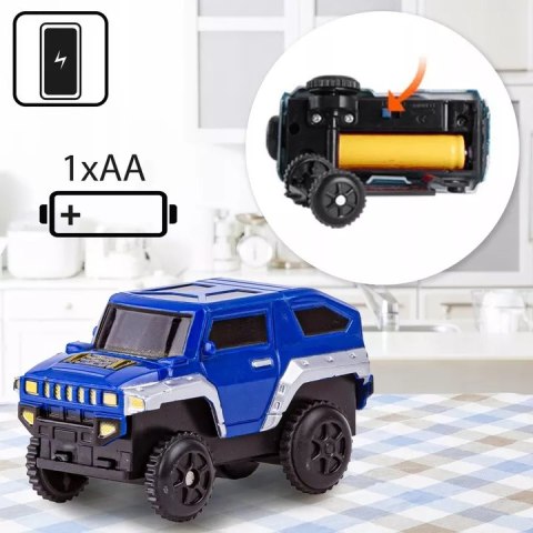 Kolejka pociąg elektryczna 192 el. tor lokomotywa wagony