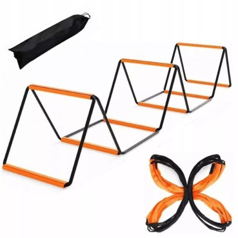 Drabinka koordynacyjna treningowa 3,2 m poprawa szybkości i zwinności