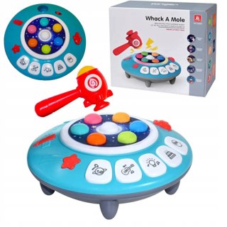 Gra zręcznościowa zbijak Enjoy dźwięki światełka młoteczek dla dzieci 2161