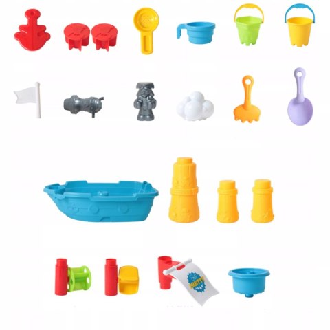 Stolik do piasku i do wody zjeżdżalnia statek 848