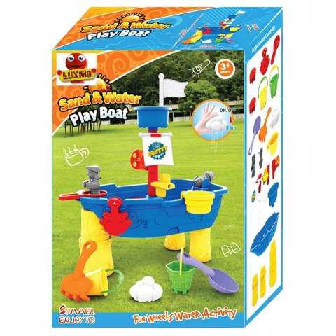 Stolik do piasku i do wody zjeżdżalnia statek 848