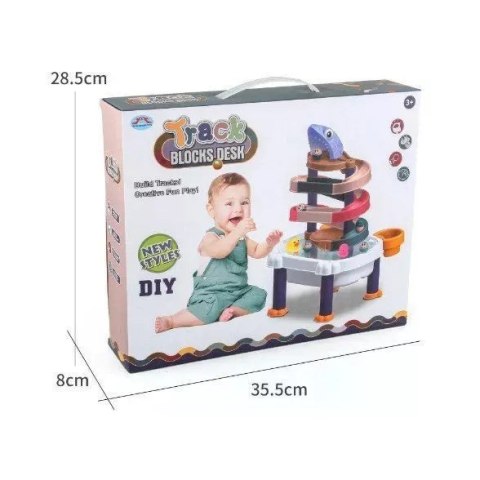 Stolik do piasku i do wody zjeżdżalnia wodna gumowe zabawki rekin 868-1