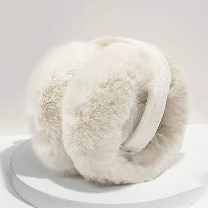 Solidne miękkie pluszowe nauszniki zimowe dla kobiet mężczyzn moda zewnętrzna ochrona nauszniki nauszniki nauszniki osłona uszu
