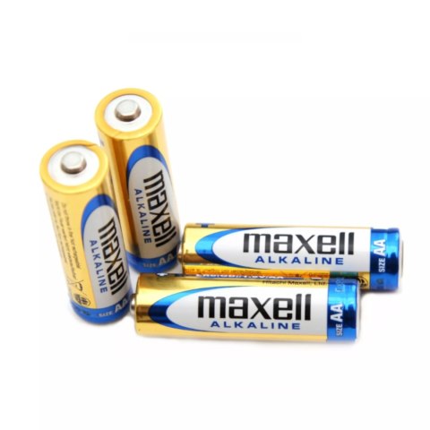 4x Baterie AA 1,5V Alkaline MAXELL LR6
