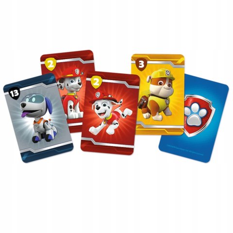5 x Karty Piotruś Paw Patrol Psi patrol Trefl 08513