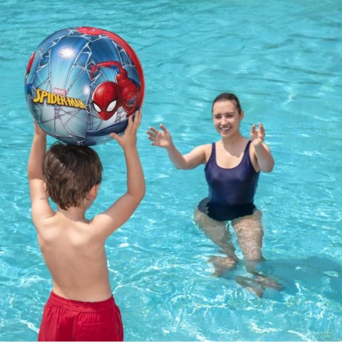 Bestway Piłka plażowa dmuchana Spiderman 51 cm 98002