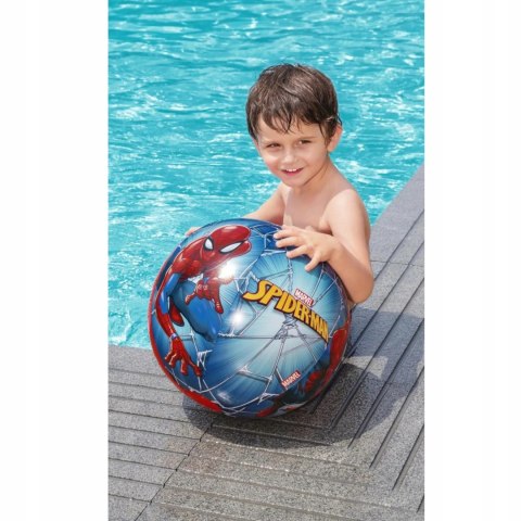 Bestway Piłka plażowa dmuchana Spiderman 51 cm 98002