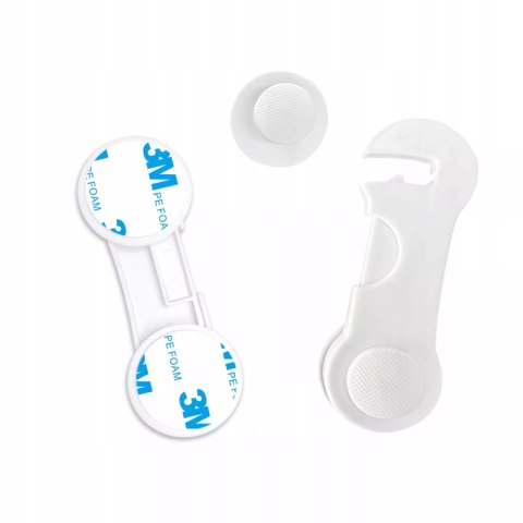 Blokady szafek i szuflad dla dzieci mocne zabezpieczenia 12 szt.