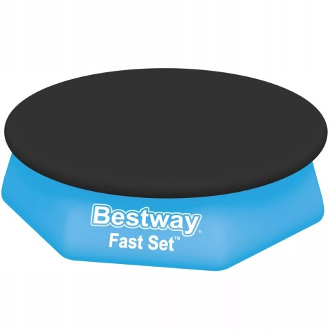 Przykrycie na basen z kołnierzem śr. 244cm Bestway 58032