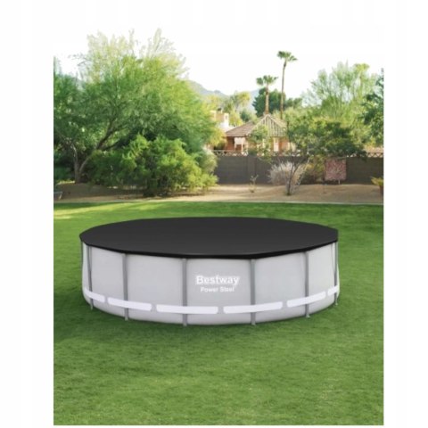Przykrycie na basen ze stelażem o średnicy 427cm Bestway 58248