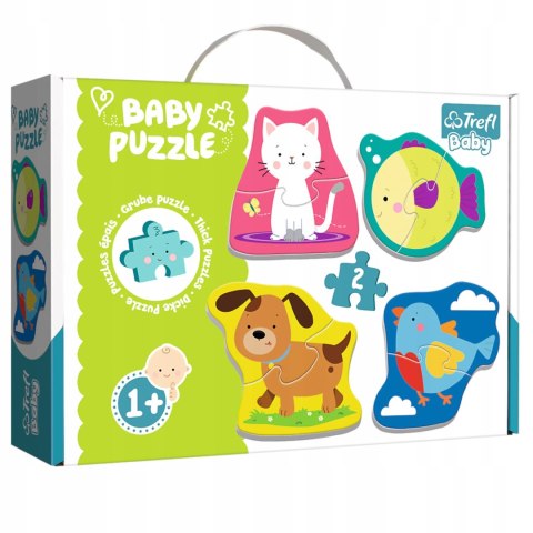 Puzzle Baby classic zwierzątka domowe Trefl 36074