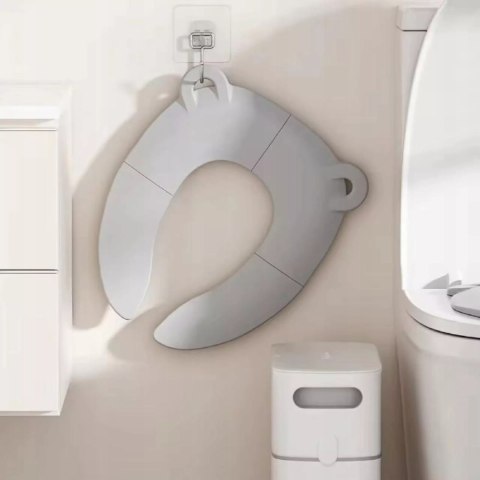 Składana nakładka podróżna turystyczna na sedes dla dzieci miś