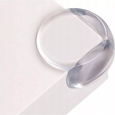 Zabezpieczenia przezroczyste osłony na narożniki mebli 10szt okrągłe