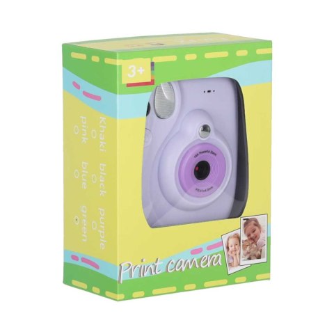 Aparat fotograficzny cyfrowy natychmiastowy 16x 128GB wkłady mazaki fioletowy Kik Sp. z o. o. Sp. k.