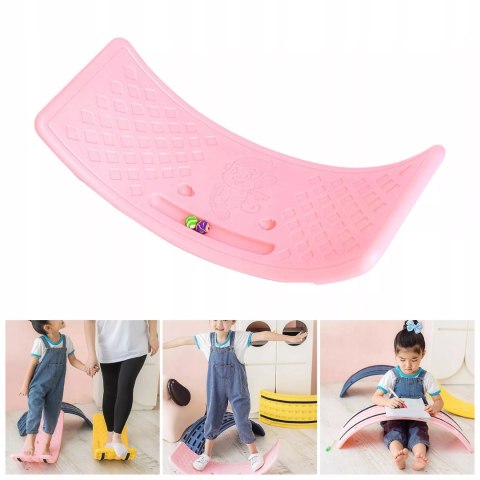 Deska do balansowania dla dzieci bujak równoważnia antypoślizgowa