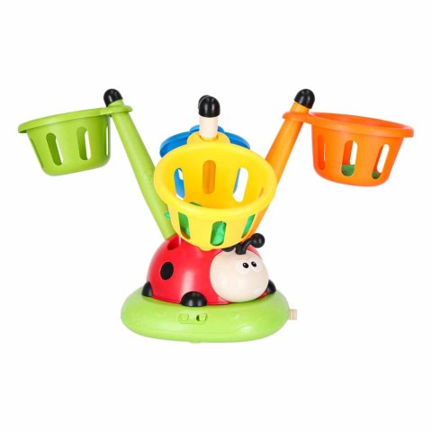 Gra zręcznościowa dla dzieci skakanka wyrzutnia rzut do celu biedronka 4w1 Kik Sp. z o. o. Sp. k.