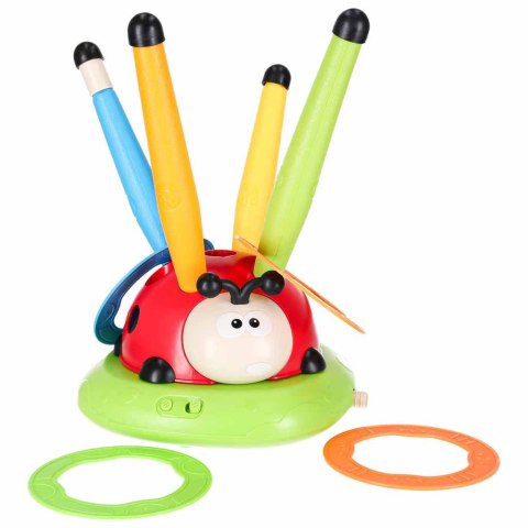 Gra zręcznościowa dla dzieci skakanka wyrzutnia rzut do celu biedronka 4w1 Kik Sp. z o. o. Sp. k.