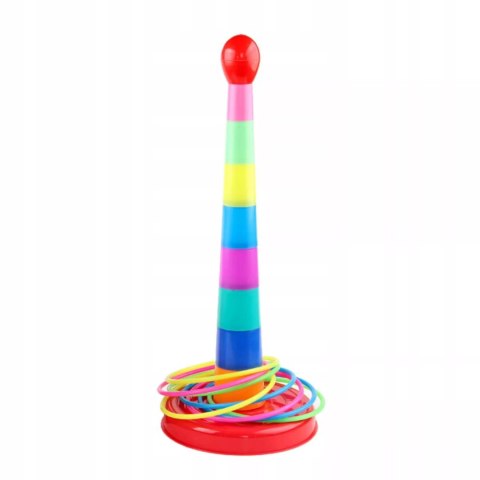 Gra zręcznościowa rzucanie pierścieniami do celu obręcze ringo 6699-53A