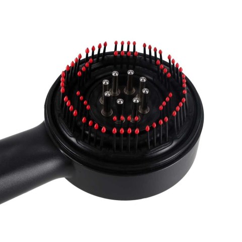 Masażer szczotka do masażu skóry głowy aplikator olejków USB czarna Kik Sp. z o. o. Sp. k.