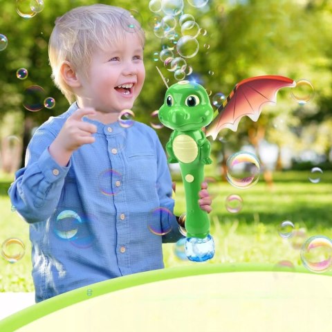 Różdżka dinozaur do baniek mydlanych bańki światło MY213Y-2