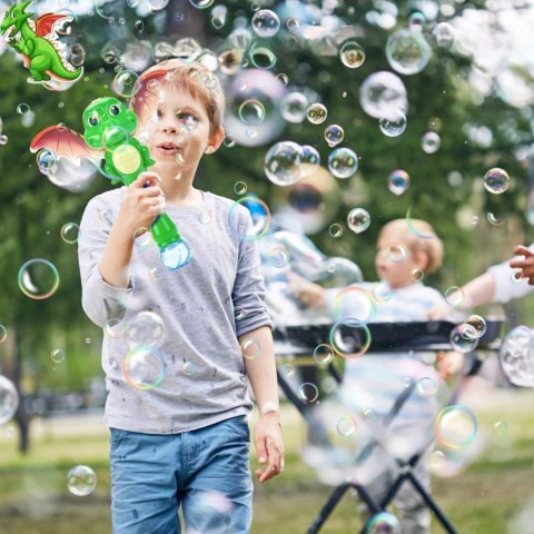 Różdżka dinozaur do baniek mydlanych bańki światło MY213Y-2