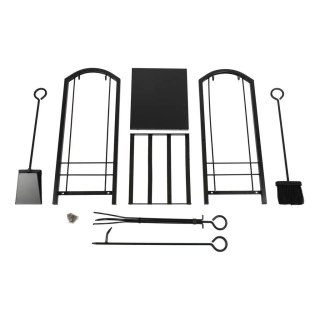 Stojak na drewno kominkowe regał metalowy akcesoria do kominka Kik Sp. z o. o. Sp. k.