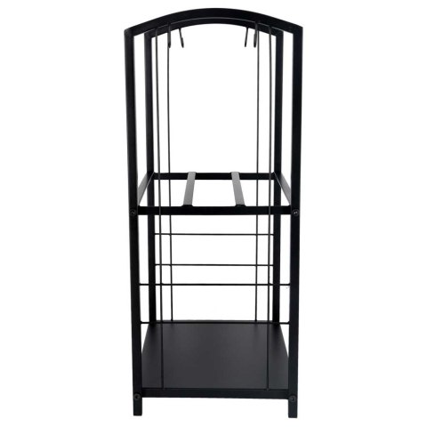 Stojak na drewno kominkowe regał metalowy akcesoria do kominka Kik Sp. z o. o. Sp. k.