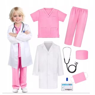 Zestaw Kostiumowy dla Pediatry Idealny Strój Lekarz pielęgniarka dla Dzieci