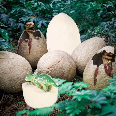 Dinozaury wykopaliska jajka dinozaura figurki zestaw archeologiczny 12 jajek Kik Sp. z o. o. Sp. k.