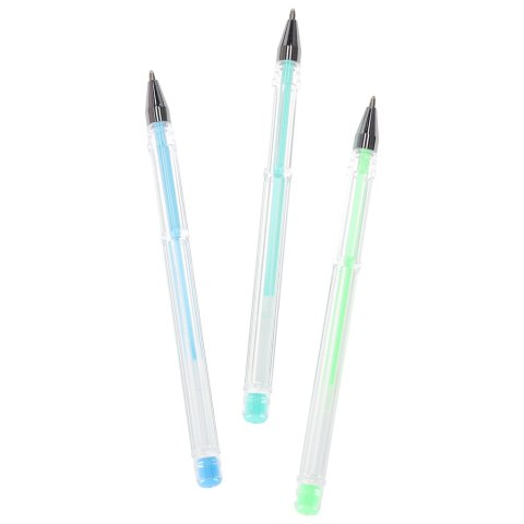 Długopisy żelowe kolorowe w etui 100 sztuk + 100 wkładów Kik Sp. z o. o. Sp. k.