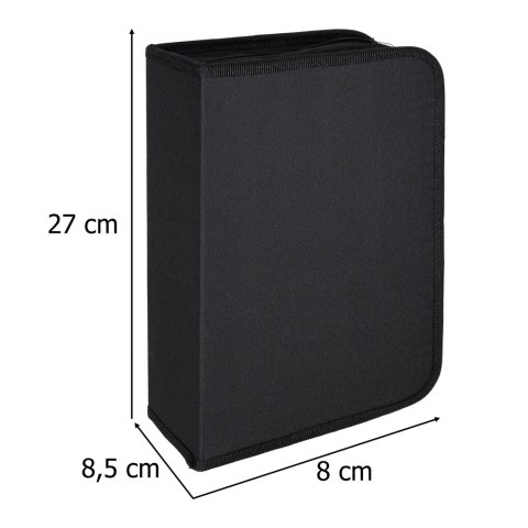 Długopisy żelowe kolorowe w etui 100 sztuk + 100 wkładów Kik Sp. z o. o. Sp. k.