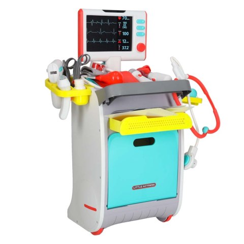 Duży zestaw lekarza stacja medyczna mały doktor ekg rtg światło dźwięk Kik Sp. z o. o. Sp. k.