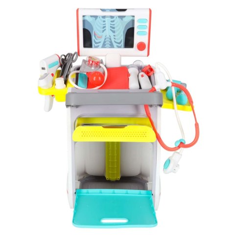 Duży zestaw lekarza stacja medyczna mały doktor ekg rtg światło dźwięk Kik Sp. z o. o. Sp. k.