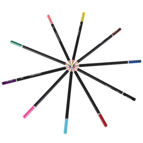 Kredki ołówkowe kolorowe w etui zestaw 120 sztuk Kik Sp. z o. o. Sp. k.