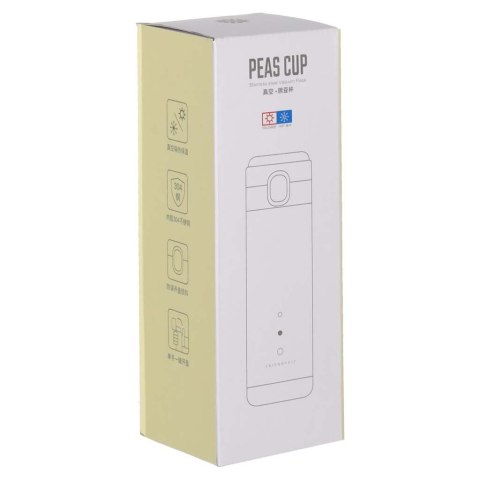 Kubek termiczny z ustnikiem termos LED 350ml róż Kik Sp. z o. o. Sp. k.