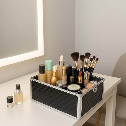 Kuferek na kosmetyki walizka organizer kosmetyczny XXL 3D Kik Sp. z o. o. Sp. k.