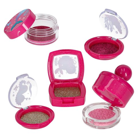 Kuferek zestaw kosmetyków do makijażu i paznokci makeup dla dzieci 22 elementy Kik Sp. z o. o. Sp. k.