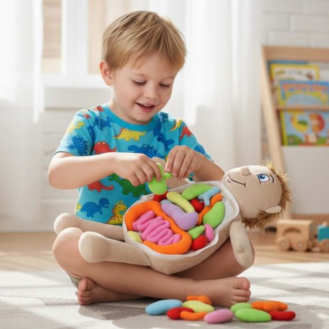 Lalka maskotka nauka anatomii chłopiec Kik Sp. z o. o. Sp. k.