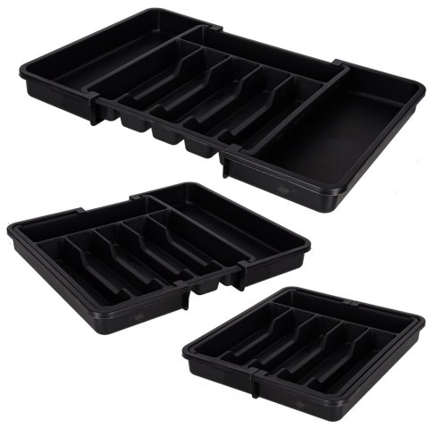 Organizer do szuflady wkład kuchenny na sztućce rozsuwany regulowany Kik Sp. z o. o. Sp. k.