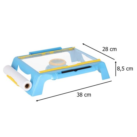 Projektor rzutnik stolik do rysowania karty niebieski Kik Sp. z o. o. Sp. k.