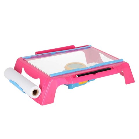 Projektor rzutnik stolik do rysowania karty różowy Kik Sp. z o. o. Sp. k.