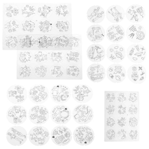 Projektor rzutnik stolik do rysowania karty różowy Kik Sp. z o. o. Sp. k.