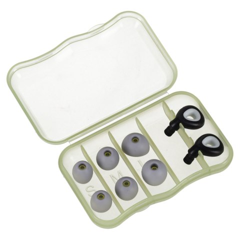 Zatyczki do uszu stopery silikonowe wyciszające redukcja szumów zestaw 3 rozmiary Kik Sp. z o. o. Sp. k.