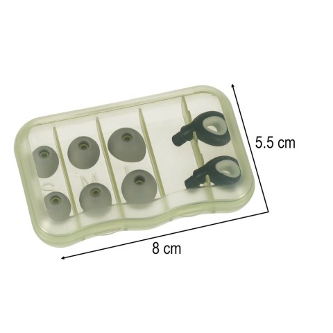 Zatyczki do uszu stopery silikonowe wyciszające redukcja szumów zestaw 3 rozmiary Kik Sp. z o. o. Sp. k.