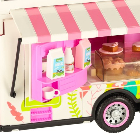 Kamper zdalnie sterowany na pilota samochód kempingowy auto 2,4GHz dźwięki światła akcesoria różowy Kik Sp. z o. o. Sp. k.