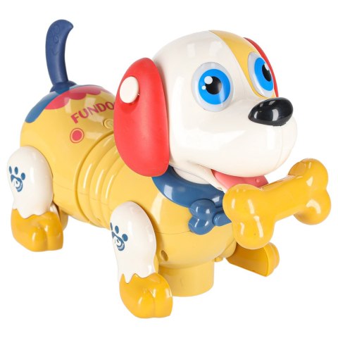 Pies piesek interaktywny z kością robot reaguje na dotyk Kik Sp. z o. o. Sp. k.